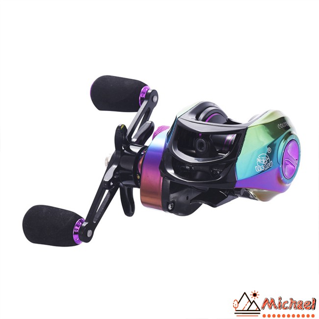 MC Metal Fishing  Reel 7.2:1 High  Speed  Ratio Low Profile Reel Fishing Lure Tool For Sea Rod