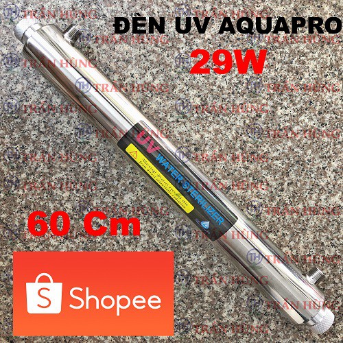 BỘ ĐÈN UV 29W AQUAPRO ⚡️ XẢ KHO ⚡️ DÀI 60CM - 1 ĐẦU 4 CHẤU- ĐÈN UV DIỆT KHUẨN MÁY LỌC NƯỚC - ĐÈN UV MÁY LỌC NƯỚC