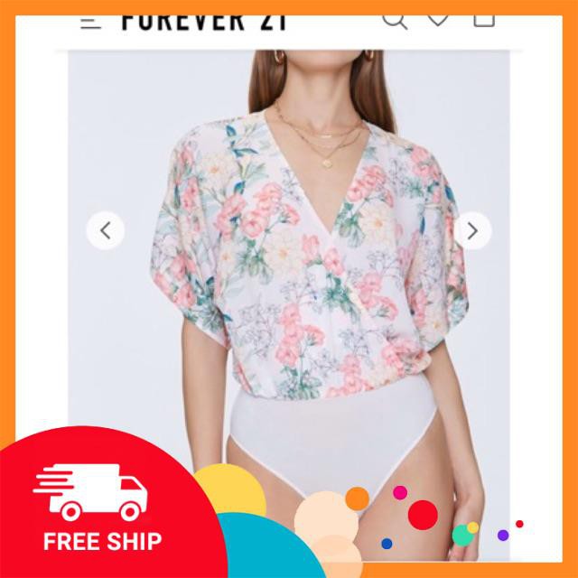 [ SIÊU KHUYẾN MÃI ] ❣️❣️ BODYSUIT HOA F21