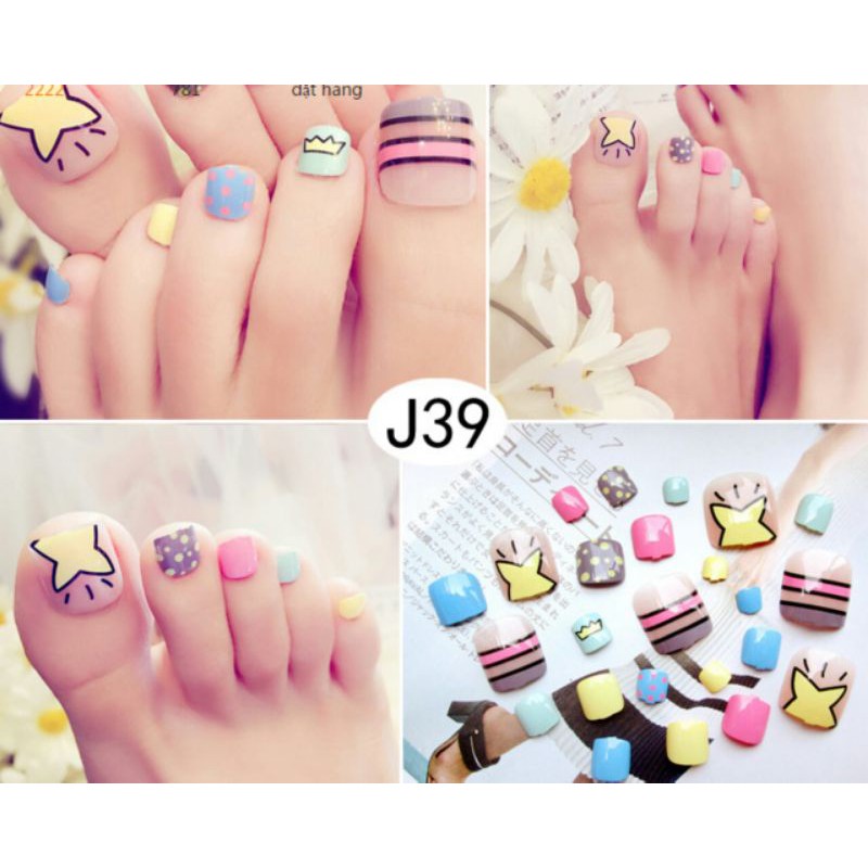 nail - bộ 24 móng giả - J39