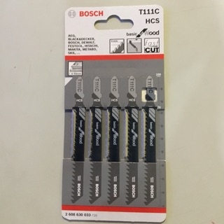 Vỉ 5 lưỡi cưa sọc bosch t111c