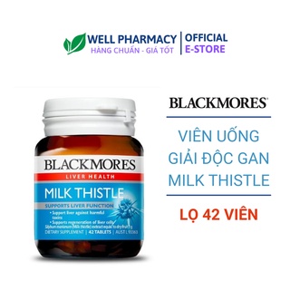 Viên uống Milk Thistle BLACKMORES Giải độc gan lọ 42 viên
