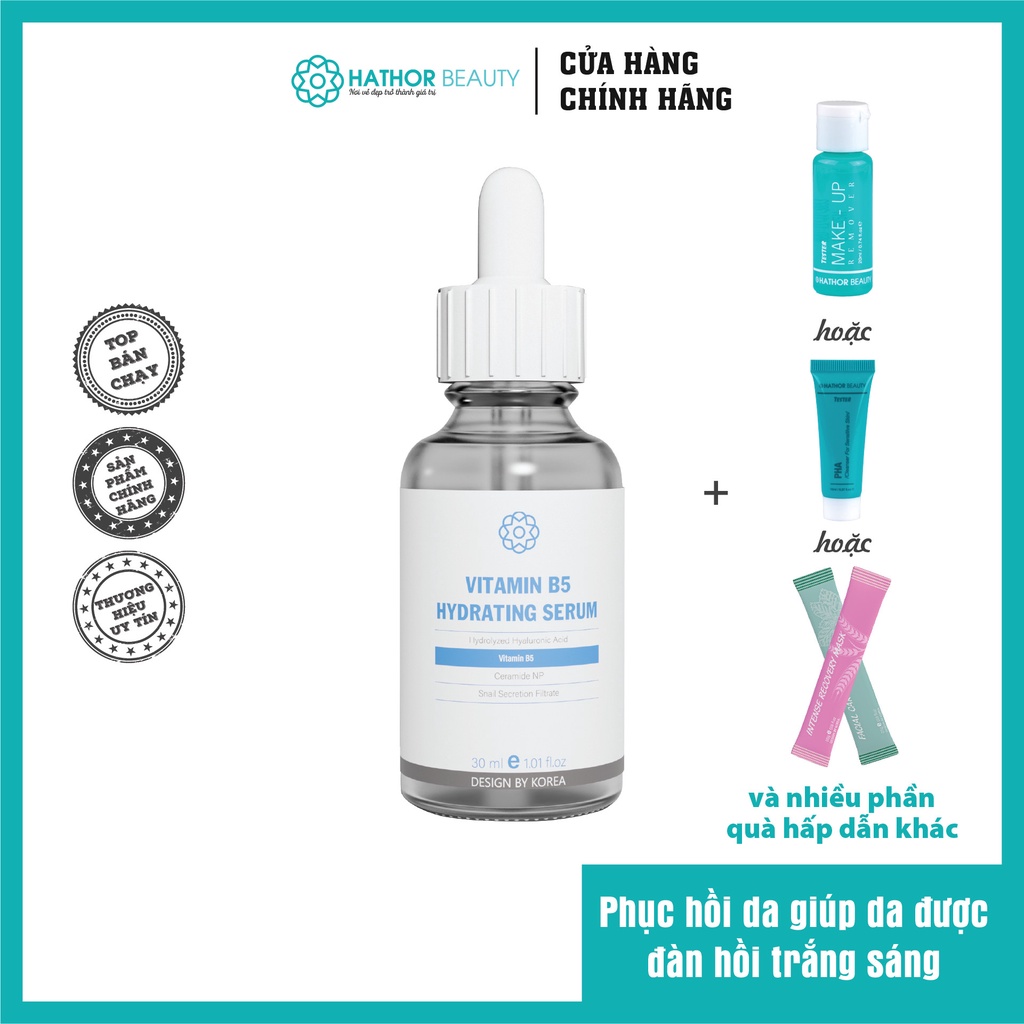 Vitamin B5 Hydrating Serum- Serum Siêu Cấp Ẩm Và Phục Hồi Da 30ml| 𝐇𝐚𝐭𝐡𝐨𝐫 𝐁𝐞𝐚𝐮𝐭𝐲