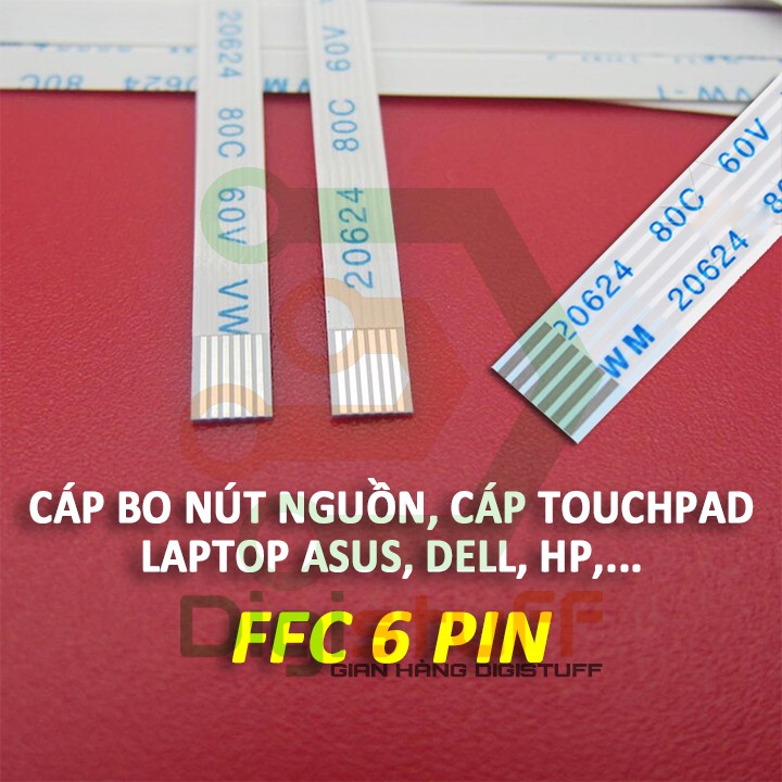 Cáp 6 pin nối touchpad laptop và các thiết bị khác thay cáp có mã Xinya CviLux HAMBURG-SH-HF High-Tek JI-HAW