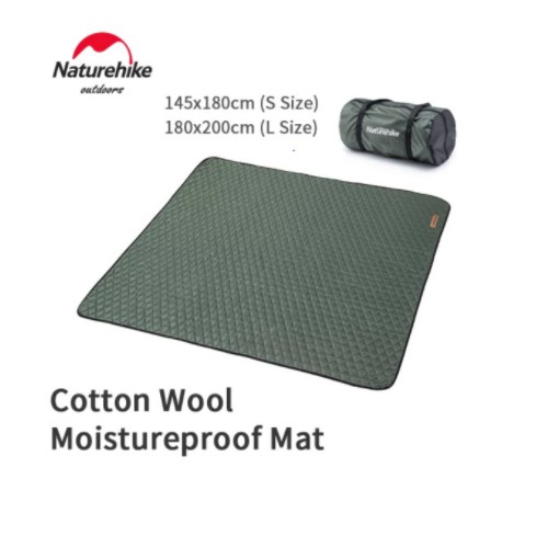Tấm đệm ngủ cotton len trần bông Glamping NatureHike NH20FCD11