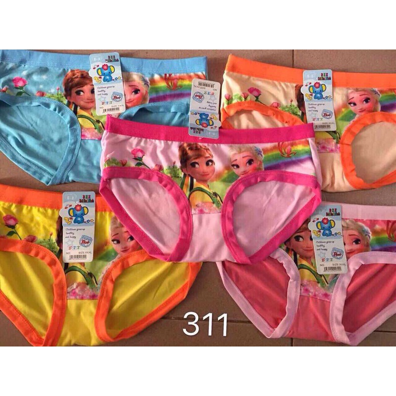 Combo 10 Quần Lót đùi elsa cho bé gái (đủ size)