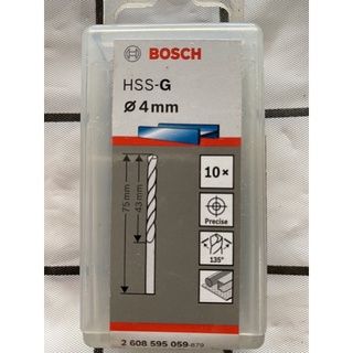 Mũi khoan sắt 4mm hss-g