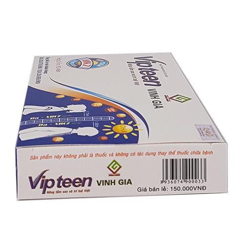 Vipteen Vinh Gia - Nâng cao tầm vóc Việt, Tăng chiều cao cho trẻ, Giảm ốm vặt, Tăng sức đề kháng cho trẻ