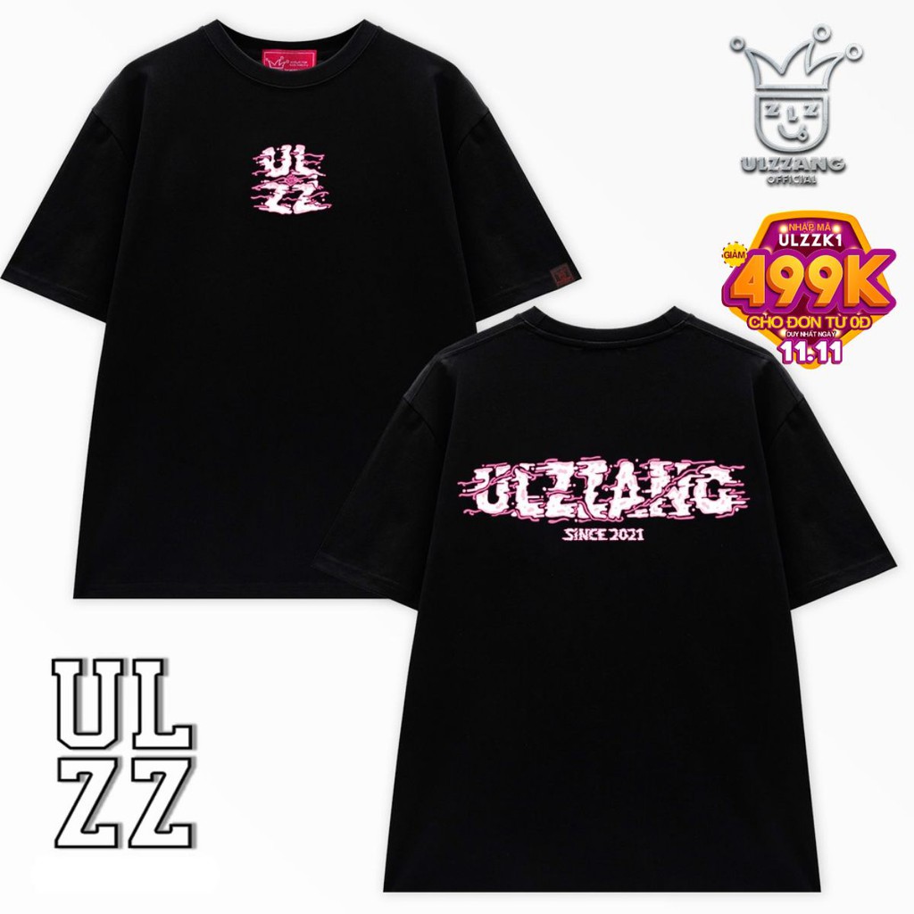 [Mã WABRUL11 giảm 10% đơn 99K] Áo phông unisex local brand ULZZ ulzzang slime form dáng rộng tay lỡ U-16