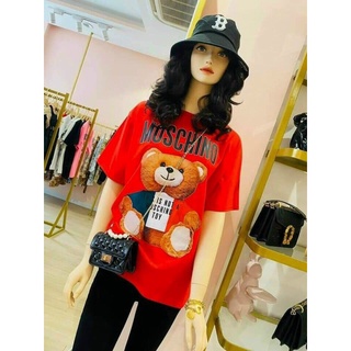 Áo thun cotton Moschino siêu đẹp
