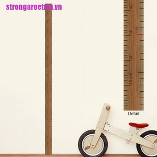Miếng Dán Tường Hình Thước Đo Chiều Cao Cho Bé