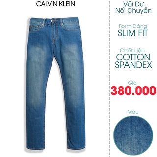 Quần Jeans Nam Slim Fit Màu Xanh - FO76 Shop Kho Hàng Xuất Dư