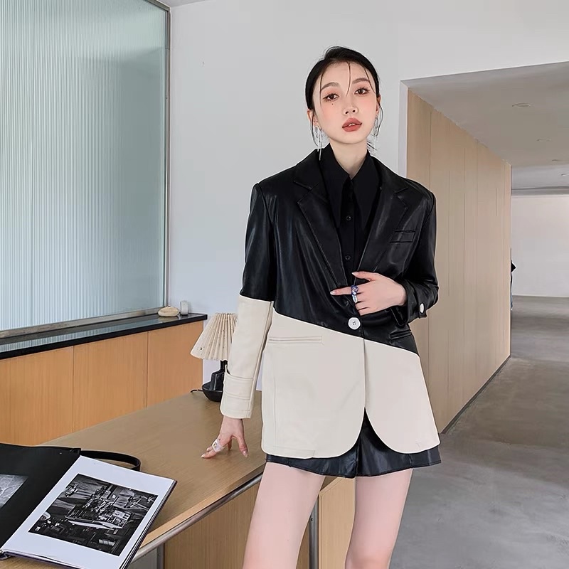 Áo blazer da hàng thiết kế mẫu mới 2021