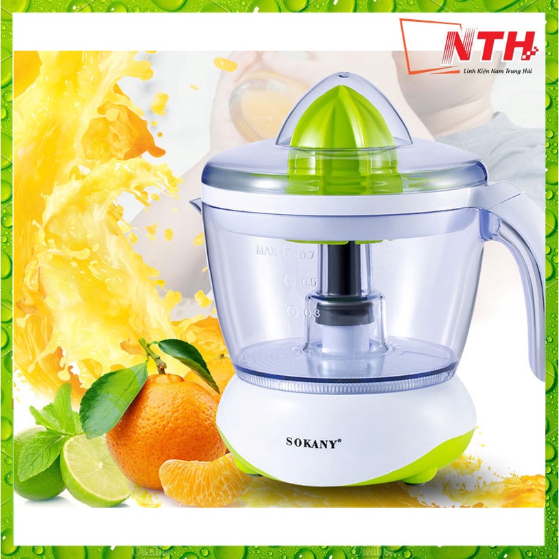 Máy Vắt Cam Tự Động Sokany / Senka 725 Dung Tích 700ml Cao Cấp Tiện Lợi - NTH