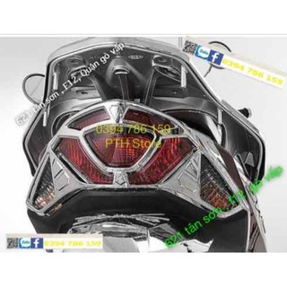 ốp đèn hậu SH mode 2020 mạ crom/carbon