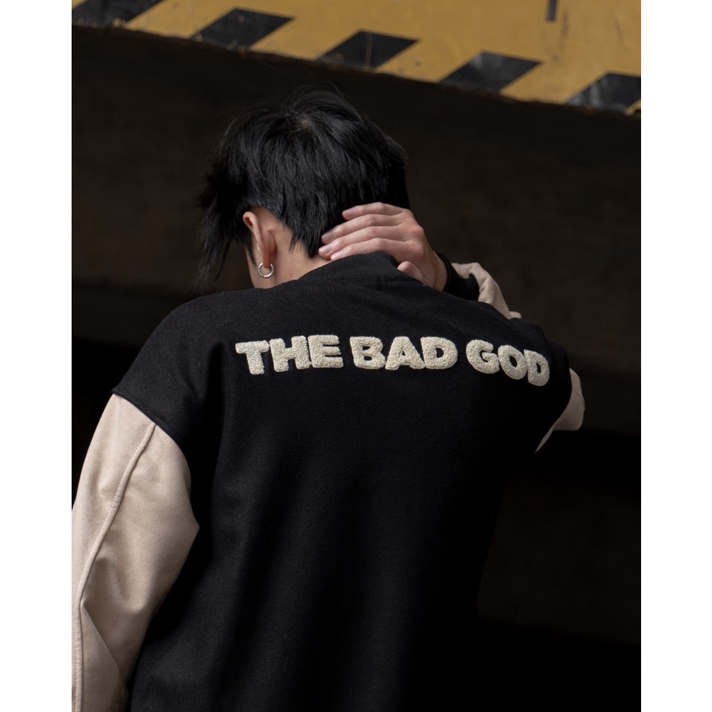 Áo khoác bomber varsity jacket The Bad God Lining