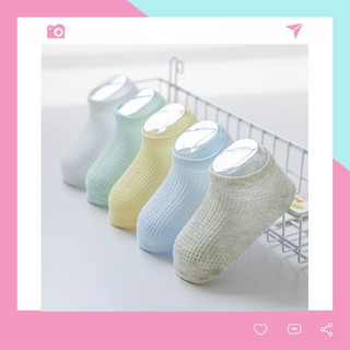 Set 5 đôi tất lưới hè thu cho bé trai bé gái tl03 siêu yêu