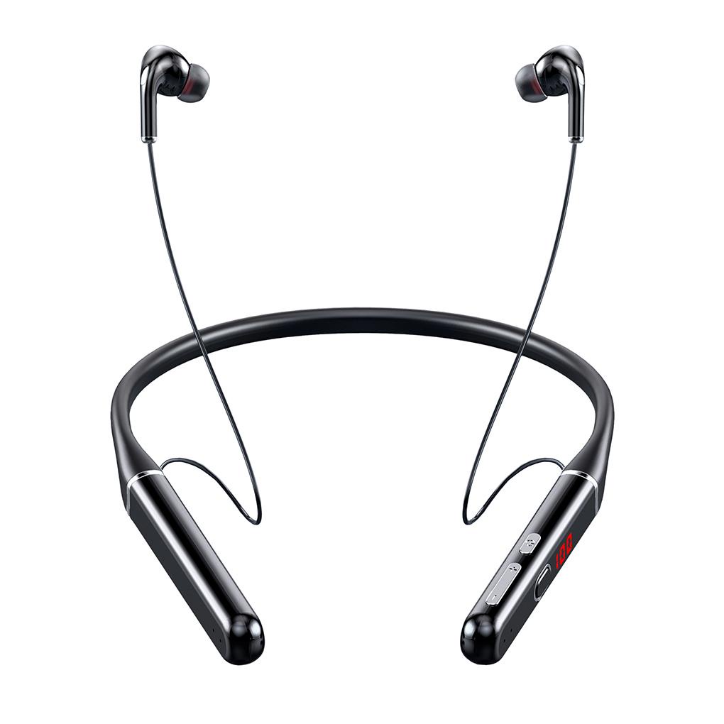 Tai Nghe Nhét Tai Không Dây Bluetooth 5 0 HiFi Chống Nước IPX3 Âm Thanh Nổi Thấp Có Màn Hình LED Hiển Thị Pin