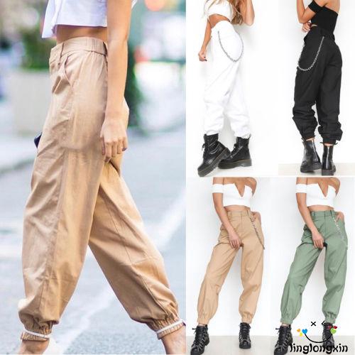 Quần Skinny Lưng Cao Thời Trang Cho Nữ