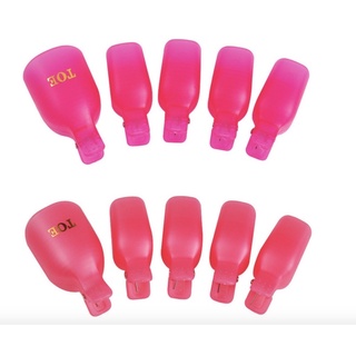 Vỉ kẹp móng chân để ủ phá Sơn gel(vỉ 5 ngón)