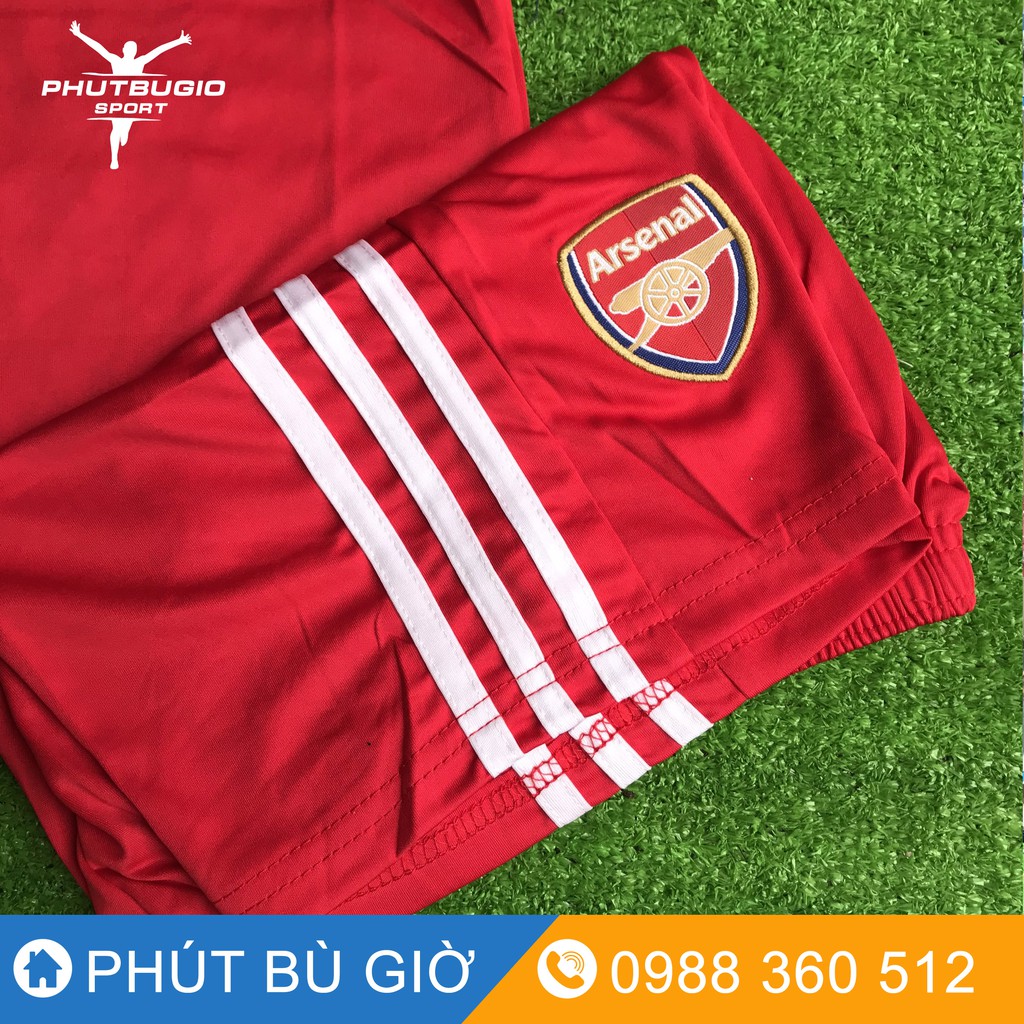 ÁO ĐÁ BÓNG / ÁO ĐÁ BANH TRẺ EM CLB ARSENAL MÀU ĐỎ