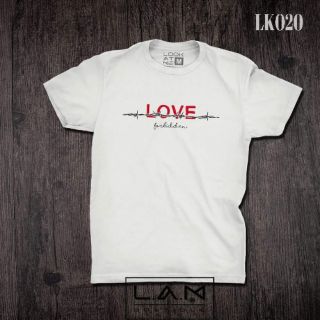 Áo phông nam nữ chữ love