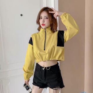 ÁO KHOÁC DÙ NỮ CÓ DÂY RÚT EO