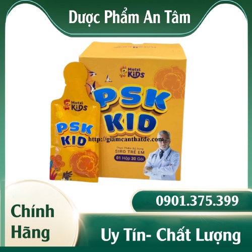 Siro trẻ em PSK KID-Bé ăn ngon tăng đề kháng-Hàng chính hãng Matxi Corp