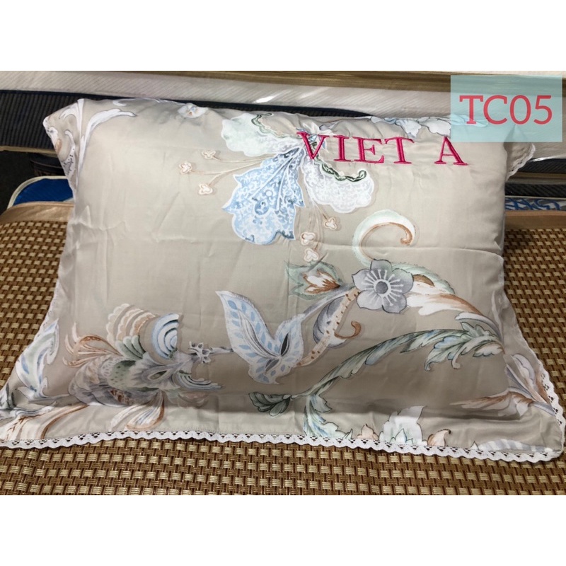 Vỏ gối đầu Tencel lụa nhập khẩu siêu mềm mịn mát