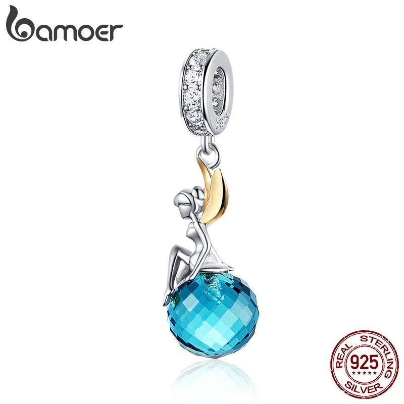 Hạt Trang Sức Bamoer Bằng Bạc Thiết Kế Tinh Tế Đa Năng Cho Nữ
