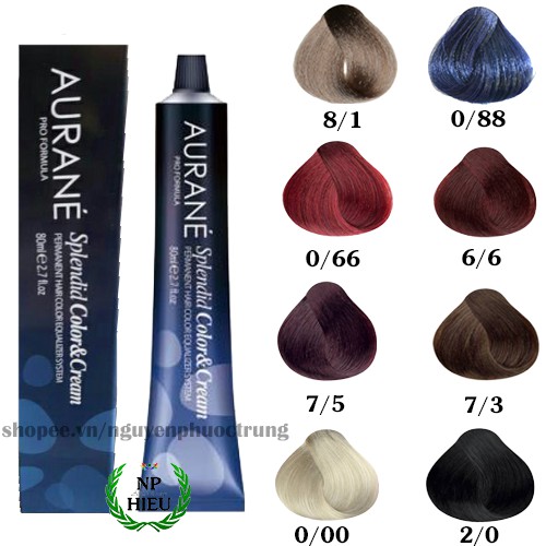 Thuốc nhuộm tóc Aurané Pháp