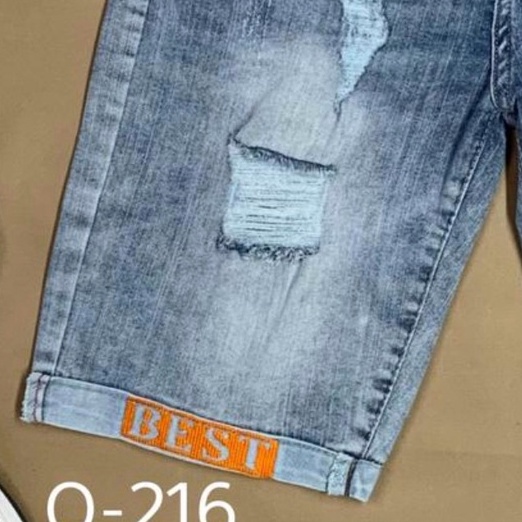 Quần short jean nam, Quần Lửng Nam Jean thời trang cao cấp  Carollstore 07
