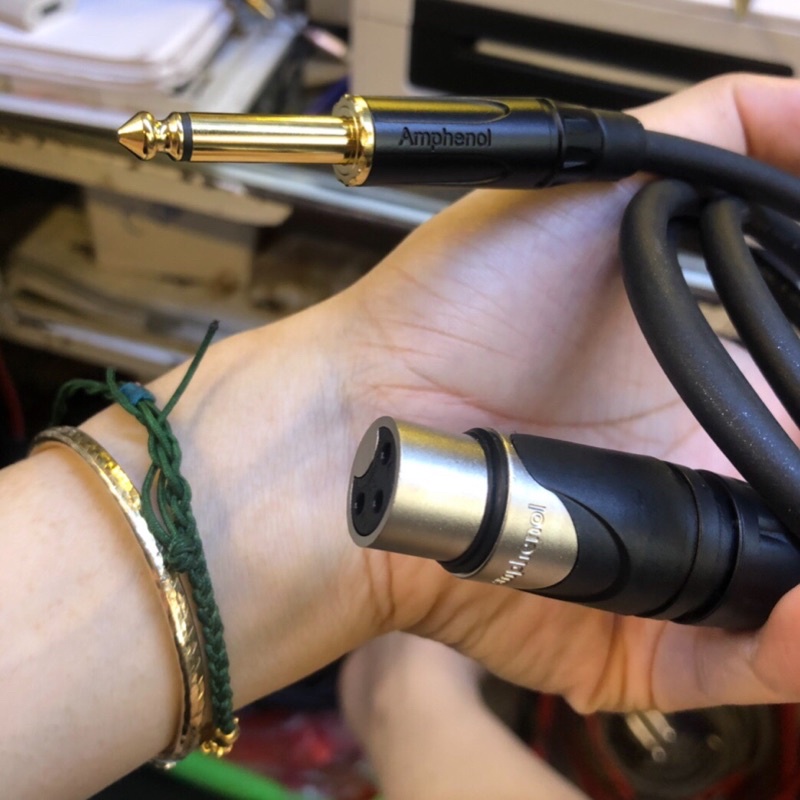 Dây kết nối micro kết nối tín hiệu canon cái ra 6 ly hàng cao cấp