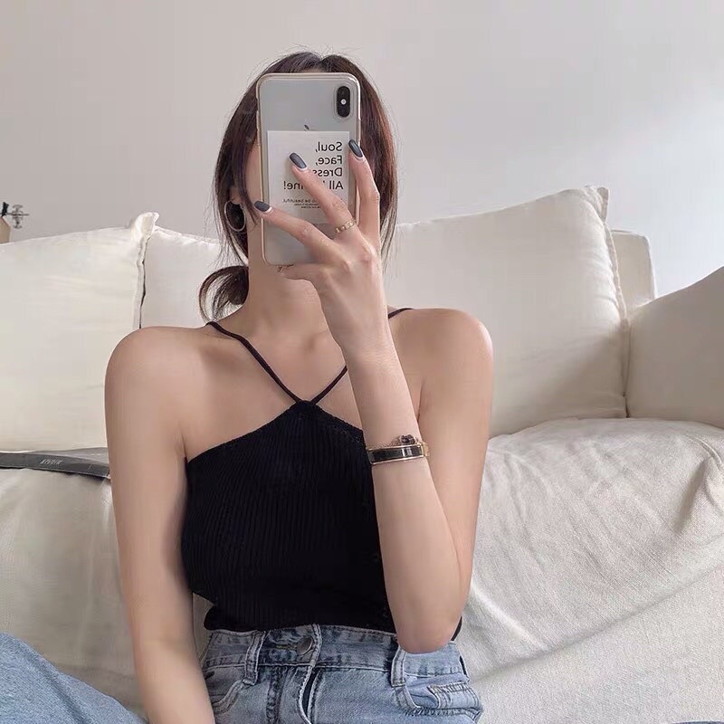 Áo yếm trơn body