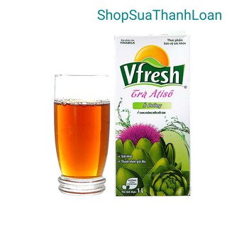 [HSD T5-2021] [GIAO GRAB-NOW] Trà Atiso ít đường Vfresh (Hộp giấy 1L)