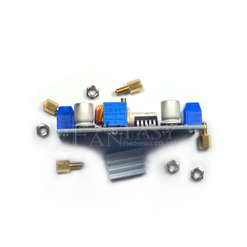 Mô Đun Hạ Áp 5A 75W DC-DC Kèm Vôn Kế Mới