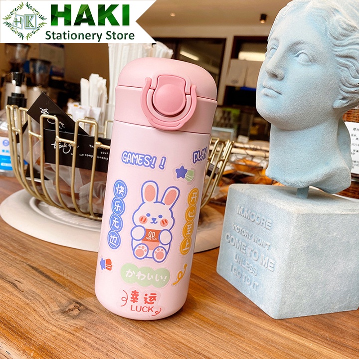 Sticker cute hoạt hình dễ thương HAKI, hình dán sticker cute chống thấm nước trang trí sổ đáng yêu giá rẻ ST49