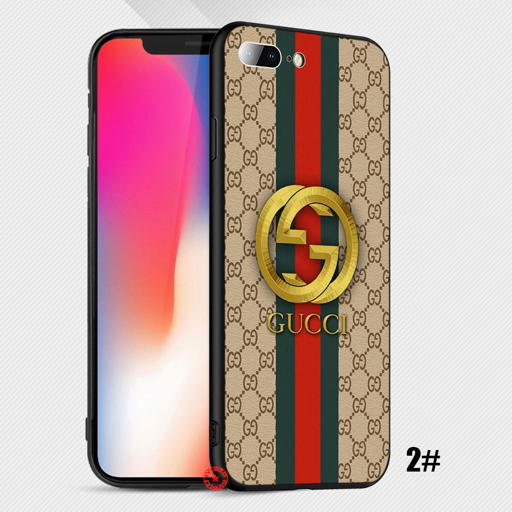 Ốp Điện Thoại Mềm In Logo Gucci 75qk Cho Iphone 5 5s 6 6s 7 8 Plus X Xr Xs Max