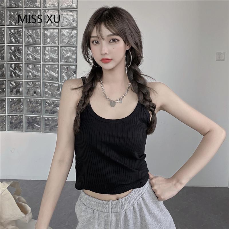 ♡MISS XU♡New outfit Fashionable new style Promotion Fashion vests Korean version Korean style vest