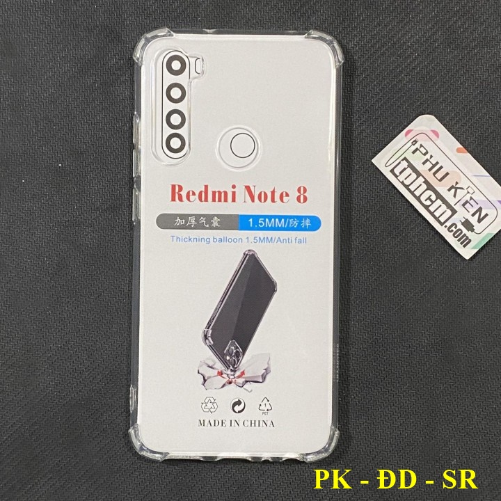 Ốp Lưng Xiaomi Redmi Note 8 Chống Sốc Trong Suốt Siêu Rẻ