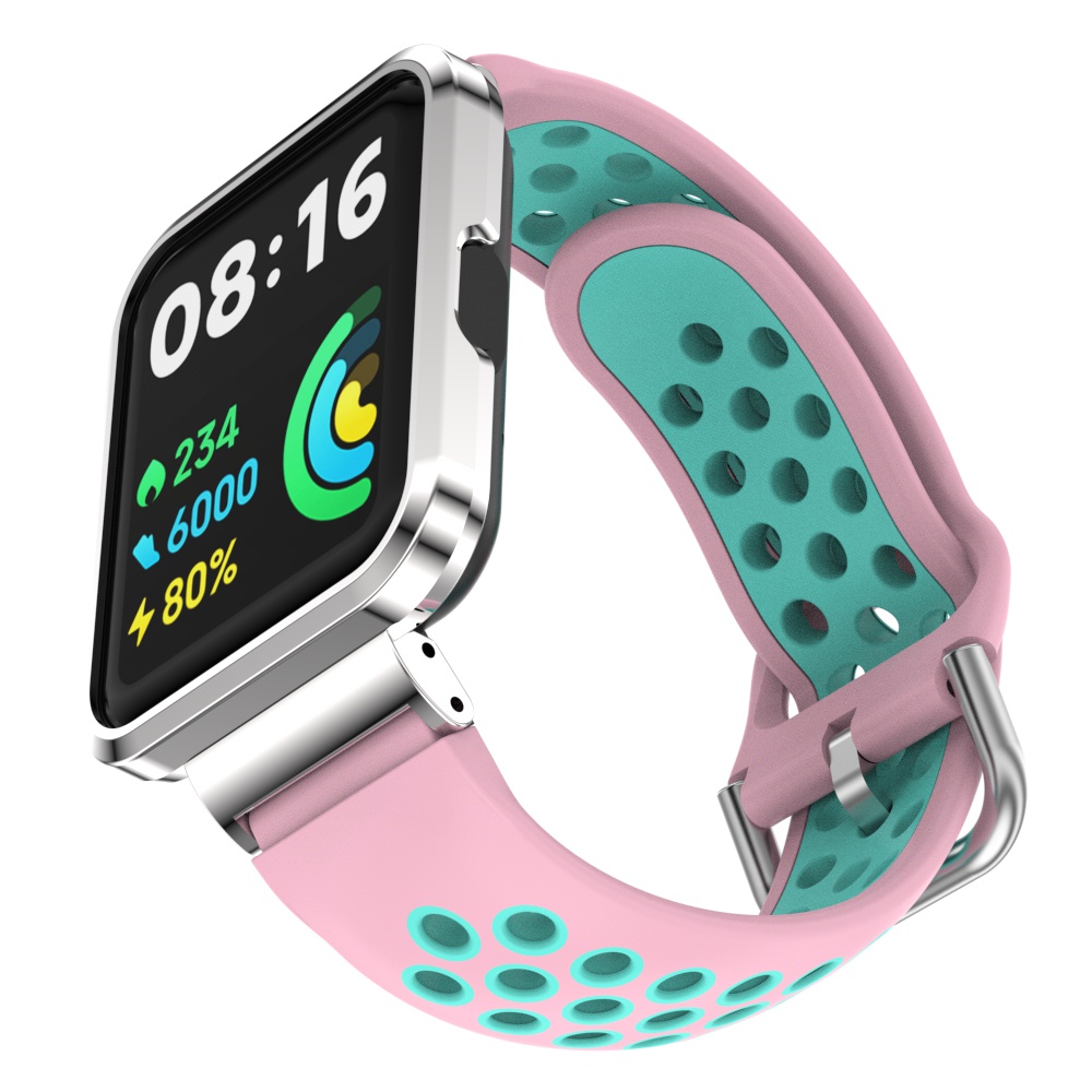 Dây Đeo Thay Thế Chất Liệu Silicon Màu Trơn Cho redmi Watch 2 Lite Ốp