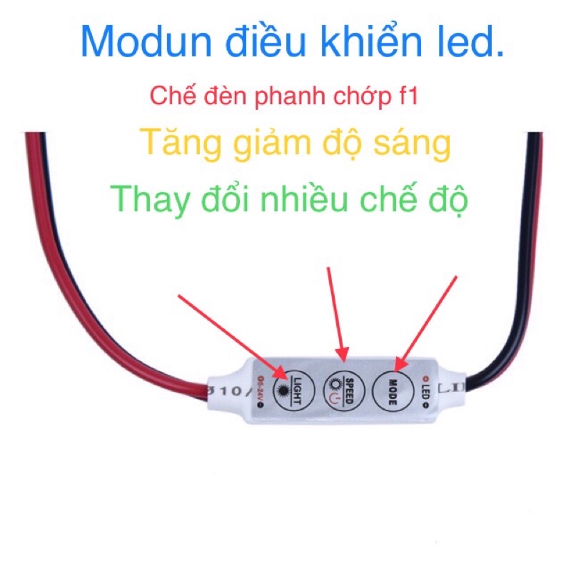 ✅Công tắc điều khiển đèn nhiều chế độ 12v 144w chế đèn f1. chế đèn phanh nháy f1 cho xe hơi xe máy