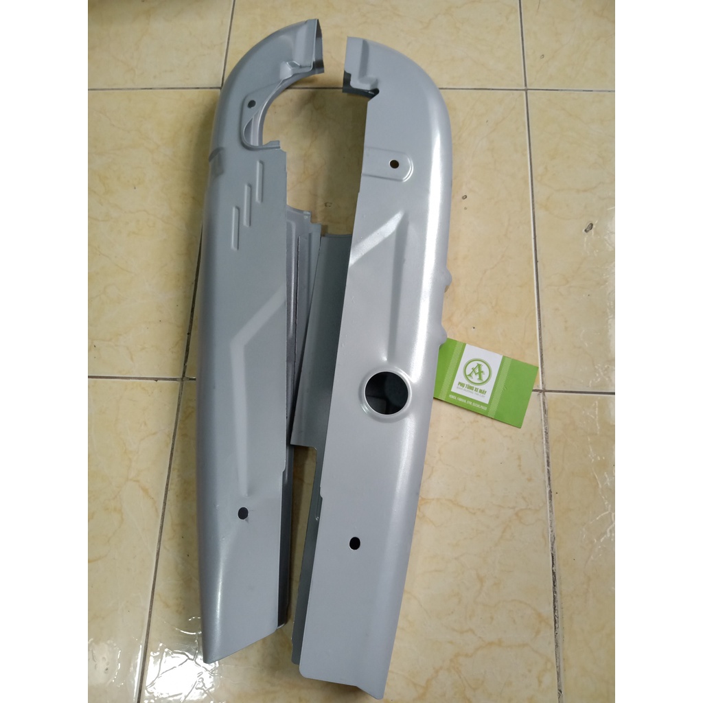 Hộp bọc xích, cacte xe Wave RSX 110 Wave S110 màu bạc / đen