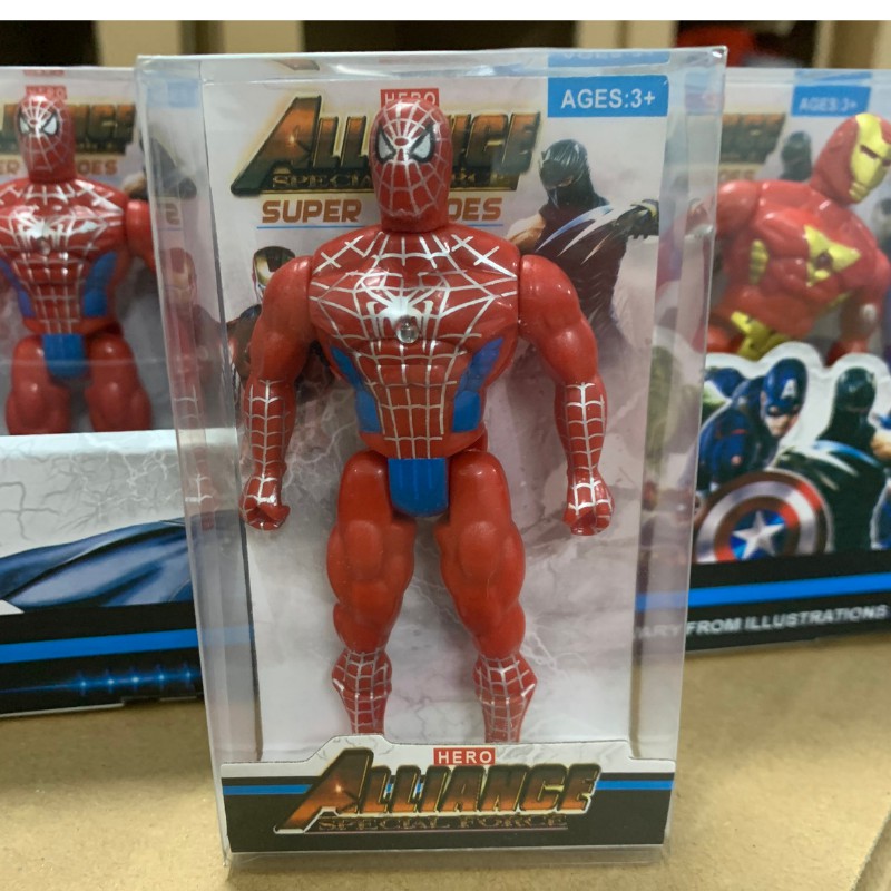 Đồ chơi mô hình Siêu nhân có đèn cho bé