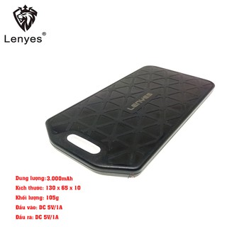 Sạc Dự Phòng Lenyes LJ103 3000mAh