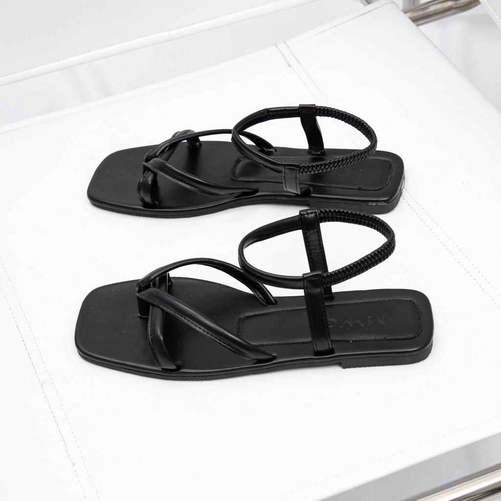 Giày MWC 2923 - Giày Sandal Kẹp Ngón Đế Bệt Quai Dây Mảnh Thời Trang