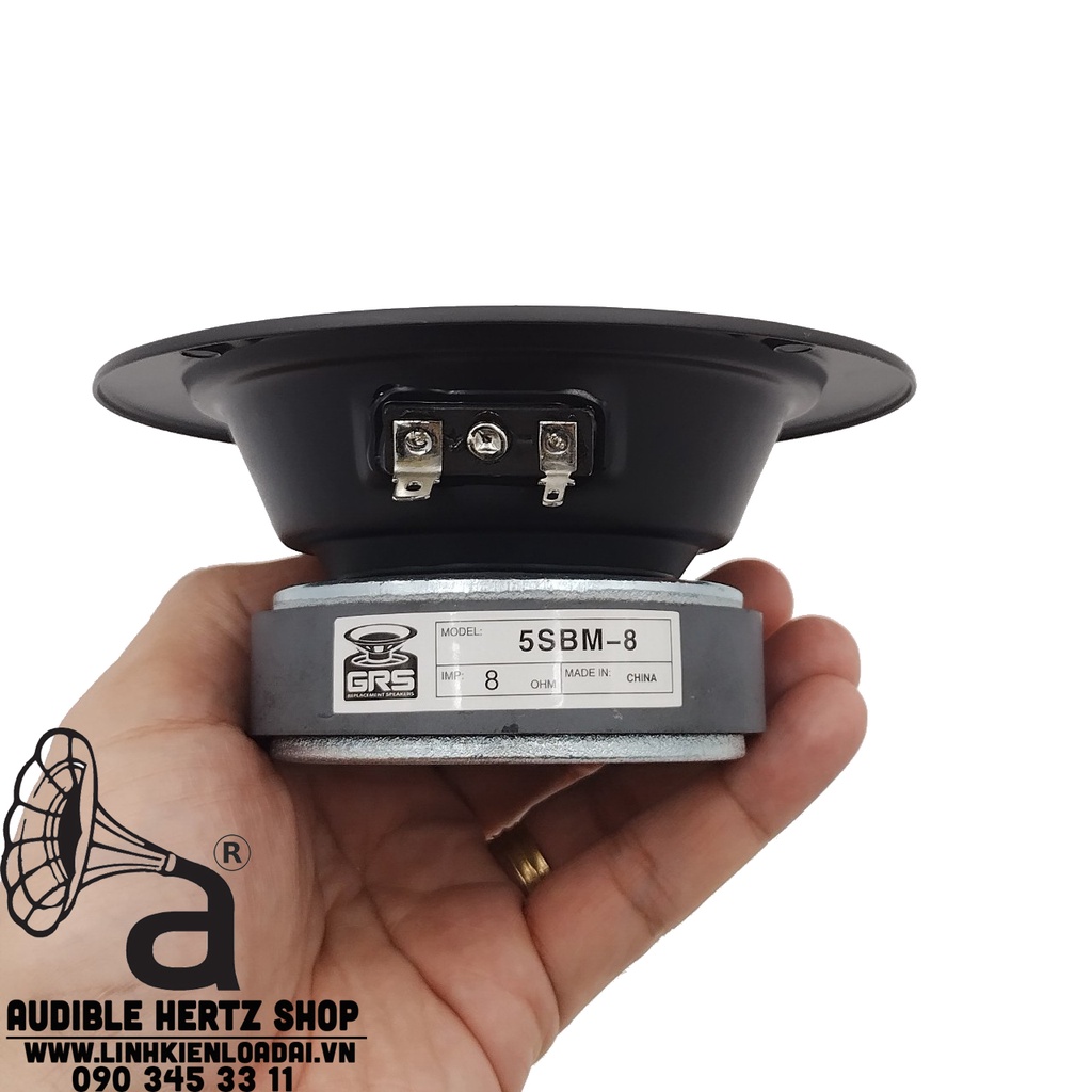 Củ loa trung, loa mid 13cm GRS 5SBM-8, giá bán theo cặp