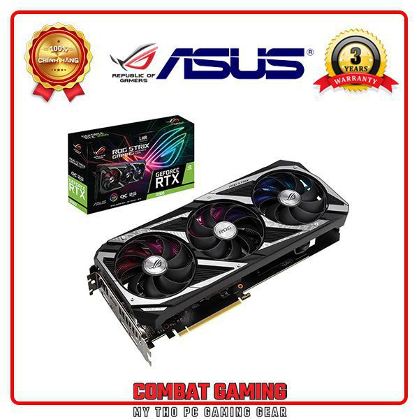 Card Màn Hình Asus Rog Strix RTX 3060 OC V2 12GB GDDR6 LHR