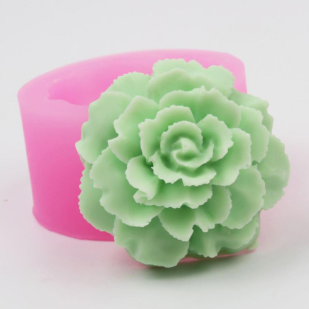 Khuôn Silicone Tạo Hình Làm Bánh Kẹo Hình Bông Hoa 3D DIY