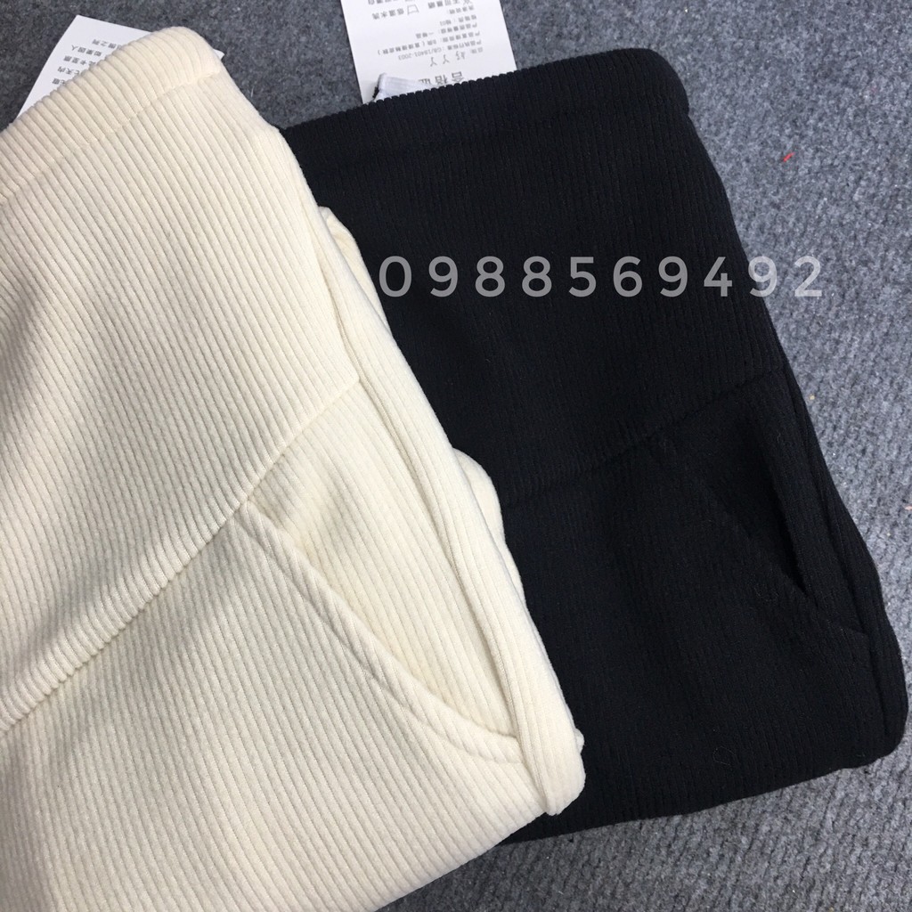 Quần bầu mùa đông chất len nhung cao cấp loại 1 (450g) dày dặn giữ ấm mùa đông cho mẹ bầu